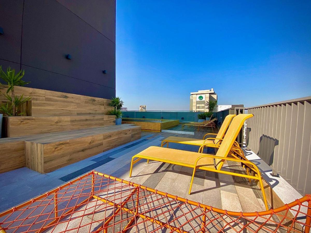 Oasis Urbano: Studio Deslumbrante Com Piscina Na Cobertura By Dabra House- Vn 03 Sao Paulo Dış mekan fotoğraf