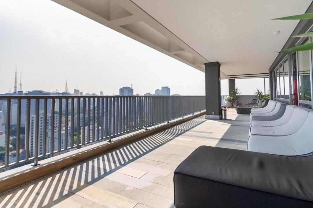 Oasis Urbano: Studio Deslumbrante Com Piscina Na Cobertura By Dabra House- Vn 03 Sao Paulo Dış mekan fotoğraf