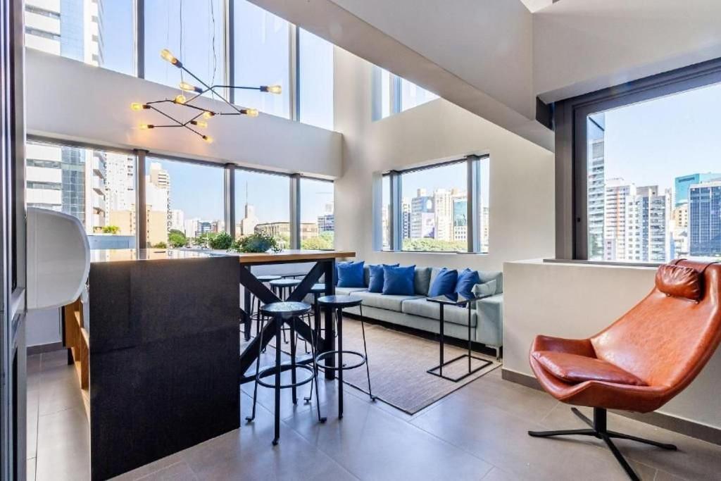 Oasis Urbano: Studio Deslumbrante Com Piscina Na Cobertura By Dabra House- Vn 03 Sao Paulo Dış mekan fotoğraf